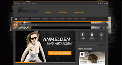 Desktop Screenshot of motionz.de